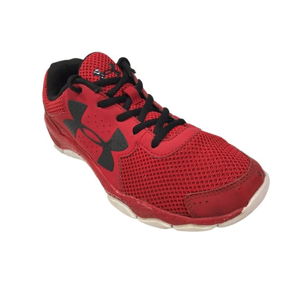 Under Armour Shoes - Under Armour Athletic Shoe Red/Black Size 6Y/7.5 Womens